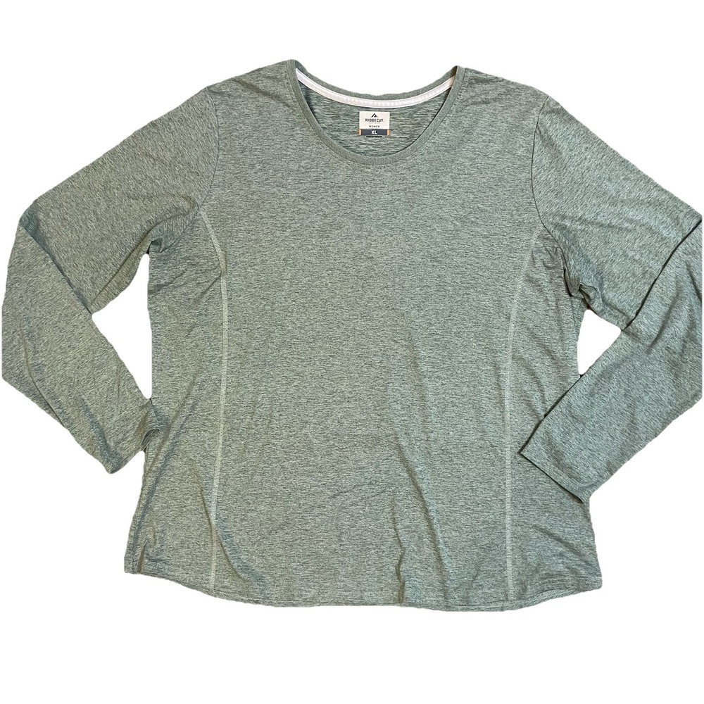 Ridgecut Green XL Womens Shirt Stretch Performance‎ Gorpcore Outdoor Utility